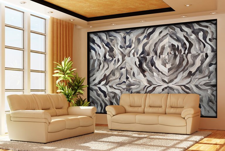 Leather Wall Coverings - Leather Wall Paper - Leather Murals