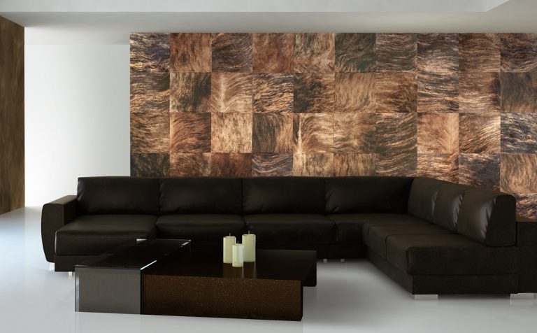 Leather Walls Coverings - Medium Exotic Large Patches